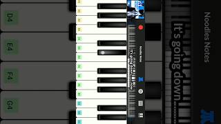 ITS GOING DOWN NOW  Persona 3 Reload  PIANO  cover notes tutorial shorts trending p3r [upl. by Annij]