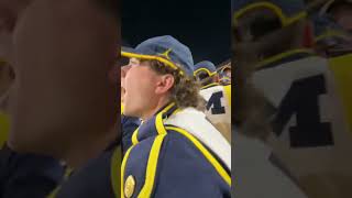 See final play celebration as Michigan wins Rose Bowl through band’s point of view [upl. by Yeltnerb998]