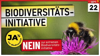 «Biodiversitätsinitiative»  Volksabstimmung 22 September 2024 [upl. by Nor275]