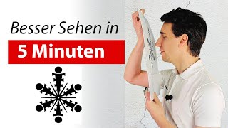 Das Tibetisches Rad  So trainierst du deine Sehkraft in 5 Minuten [upl. by Carli194]