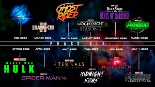 EVERY MCU MOVIE SHOW amp ANNOUNCEMENTS Coming in 20242026 [upl. by Richter313]