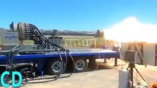 Electromagnetic Railguns  The US Militarys future Superguns  200 mile range Mach 7 projectiles [upl. by Mosby160]