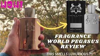 BEST PARFUMS DE MARLY PEGASUS Dupe  FRAGRANCE WORLD PEGASUS Review 2024 [upl. by Nnylannej938]