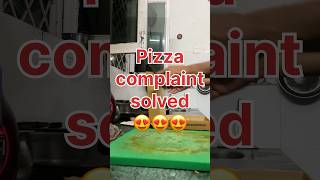 Day 126366 pizza complaint solved ho gy chainsookitchen cloudkitchen day viral vlog yt trend [upl. by Enicar]