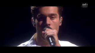 Benjamin Ingrosso  All Night Long  Melodifestivalen 2019 Final [upl. by Imeaj128]