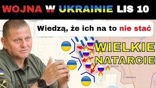 10 LIS DRUGA PRÓBA ZAWIODŁA Rosjanie Tracją 500 Ludzi DZIENNIE Za 2 Pola  Wojna w Ukrainie Wyjaśn [upl. by Rihsab]