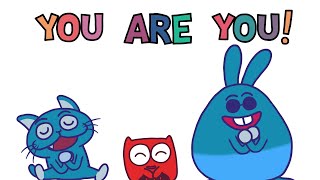 “You are You” Sharing Song  Love Song  Equality Puddy Rock Theme Song  Nursery Rhymes [upl. by Zebada]