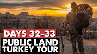 NEBRASKA PUBLIC LAND DOUBLE  Public Land Turkey Tour Days 3233 [upl. by Drarehs]