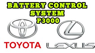 Toyota Lexus P3000 Battery Control System [upl. by Victory202]