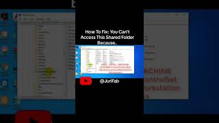 How to Fix You Cant Access This Shared Folder Because Your Organizations Security Policies Block [upl. by Wilmar607]