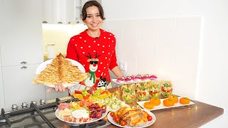 Меню на Новый Год 2025🎄 🎄 🎄 САМЫЕ вкусные простые и красивые блюда Новогодний стол [upl. by Goldenberg]