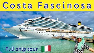 COSTA FASCINOSA 2024  VISITA COMPLETA del crucero y su interior  Full Cruise ship Tour 🇮🇹 [upl. by Nole]