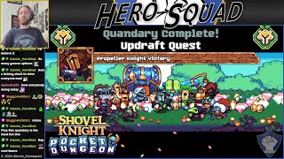 Shovel Knight Pocket Dungeon  Propeller Knight Victory  Updraft Quest [upl. by Trent]