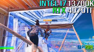 RTX 4070 ti  Intel i7 13700K  Ranked  Performance Mode  Fortnite Chapter 4 [upl. by Yrahk]