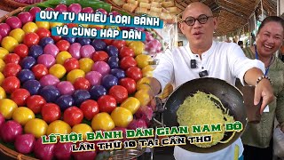 Mê mẩn với thiên đường bánh dân gian Nam Bộ năm 2023 tại Cần Thơ [upl. by Afatsum]