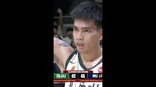 Kevin Quiambao FIRES GAMETYING TREY for DLSU vs NU 💥  UAAP Season 87 Mens Basketball [upl. by Sirrep932]