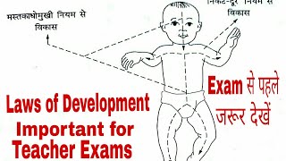 Proximodistal and cephalocaudal laws of development [upl. by Aihtela]