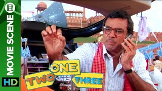 One Two Three 2008 Paresh Rawal Spoof Comedy Scene  New 2024 Movie Funny Video parody [upl. by Atinwahs]