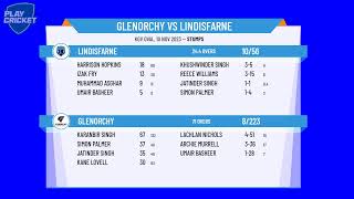 Cricket Tasmania Premier League  Mens 2nd Grade  Round 4  Glenorchy v Lindisfarne  Day 1 [upl. by Othella908]