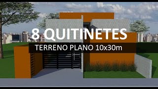 8 QUITINETES NO TERRENO DE 10x30m [upl. by Tonina217]