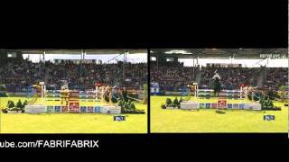 Ludger Beerbaum vs Janne Friederike Meyermpeg [upl. by Auhesoj112]