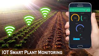 IOT Smart Plant Monitoring System  Smart Irrigation [upl. by Ahsuatan]