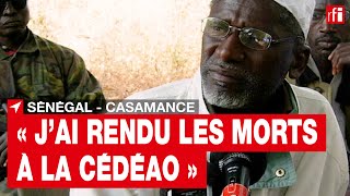 Sénégal  Salif Sadio chef du MFDC accuse la Cédéao d’être à l’origine des tensions • RFI [upl. by Takara]