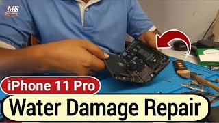 How To Fix iPhone 11 Pro Water Damage  iPhone 11 Pro Water Damage Repair Guide [upl. by Ateekal292]