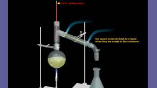 Simple Distillation Animation [upl. by Theresina589]