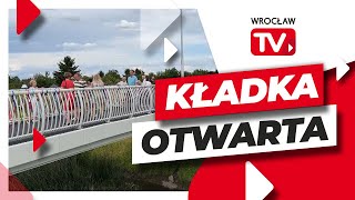 Kładka między Muchoborami oficjalnie otwarta  Wrocław TV [upl. by Valerian257]