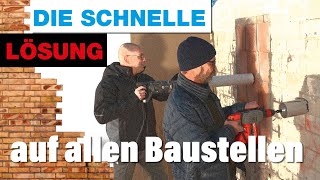 Die schnelle Lösung auf allen Baustellen  Unser DiamantTrockenbohrkronenSet [upl. by Gawlas]