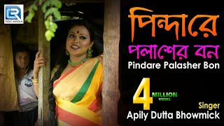 Pindare Polasher Bon  পিন্দারে পলাশের বন  Bengali Jhumur Dance Song  Apily Dutta Bhowmick [upl. by Xela919]