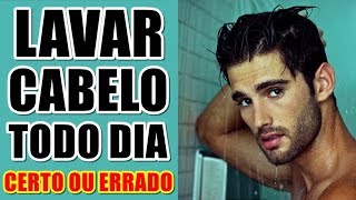 🔴 LAVAR O CABELO TODO DIA FAZ MAL HOMEM  DICAS MASCULINAS [upl. by Ahsiekin]