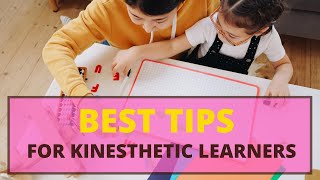 Are you a kinesthetic learner  Then follow these kinaesthetic learning tips [upl. by Puett811]