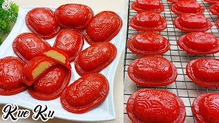 RESEP KUE KU  KUE THOK ISI KACANG HIJAU LENTUR DAN EMPUK KUE TRADISIONAL YANG DISUKAI BANYAK ORANG [upl. by Ikkim]