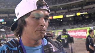 Supercross LIVE 2013  Behind the Scenes with Rickie Fowler in Anaheim [upl. by Tadd]