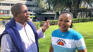 LYDIE NSEYA et le Pasteur Jean Claude en direct de Johannesburg [upl. by Radke745]