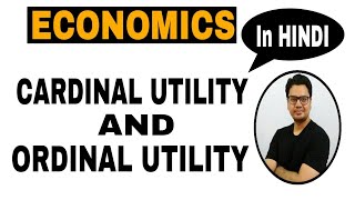 Micro Economics  Chapter 2 Consumer Equilibrium and Utility Analysis  Cardinal ordinal Utility [upl. by Chemarin]