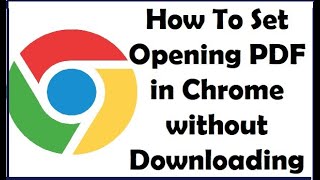 Automatically Download PDFs Instead of Opening in Chrome [upl. by Allin118]