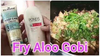 aloo gobi fried sabzi I aloo gobi adraki recipe I aloo gobhi ki sabji I aloo gobi gravy recipe [upl. by Lipman]