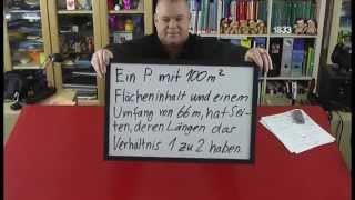 Fehlende Größen in Paralellogrammen  Standardübung 2  Mathematik  Geometrie [upl. by Wilden310]