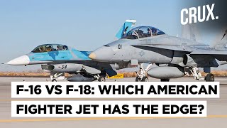 F16 Fighting Falcon vs F18 Super Hornet Which AmericaMade Fighter Jet Has An Advantage [upl. by Violeta]