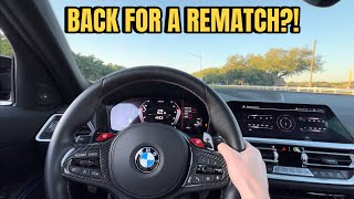 500hp BMW M240i wants a REMATCH  B58 vs M3 [upl. by Lebam]