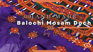 New Balochi Mosam  Famous Balochi Designs  Traditional Balochi Kashida Kari  Balochistan [upl. by Notnad]