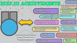 Diepio  COMPLETING ALL THE ACHIEVEMENTS Unlocking All Diepio Achievements Diepio [upl. by Francisco]