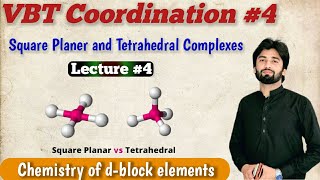 VBT in Coordination Compounds  sp3 and dsp2 hybridisation in coordination compounds Coordination4 [upl. by Ricardo313]