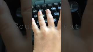 Typewriter sounds amazing [upl. by Derron]