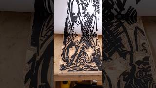 reproducing an expressionist woodcut print by franz marc [upl. by Kwok]