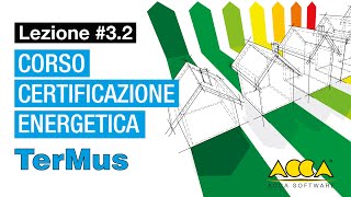 Corso Certificazione energeticaTerMusACCALez32 Come creare la stratigrafia di un Muro [upl. by Ahsiret]