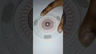 Creative spirograph flower design spiroart shortvideo spirograph ytshorts newdesign shortfeed [upl. by Atiuqrahc487]